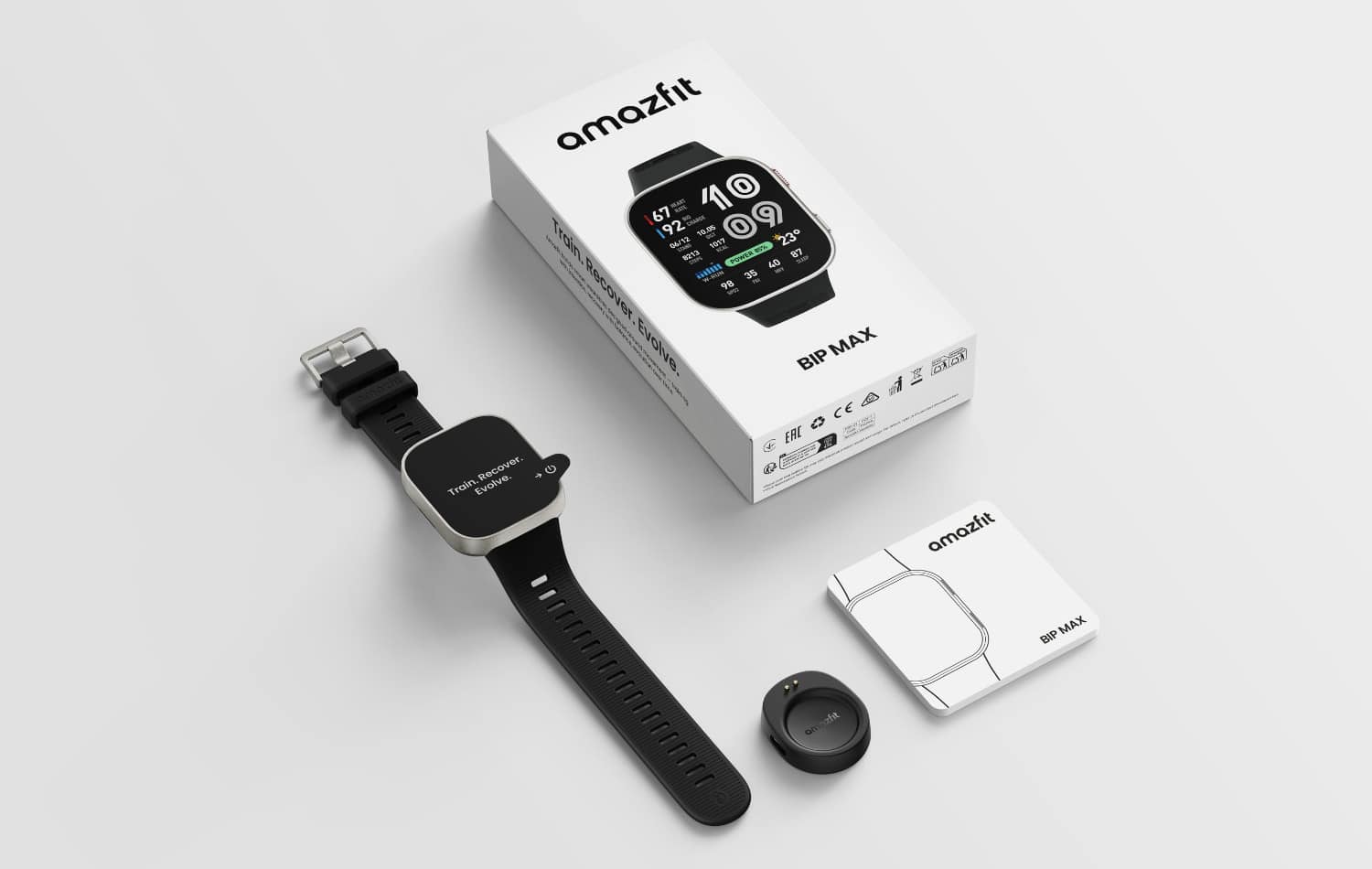 Lieferumfang der Amazfit Bip Max