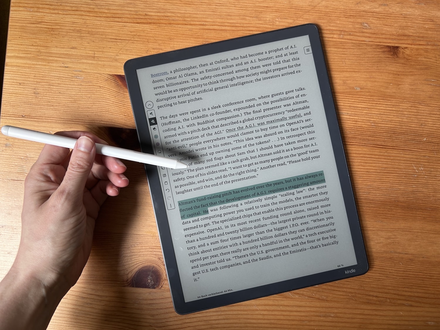 Der Kindle Scribe Colorsoft