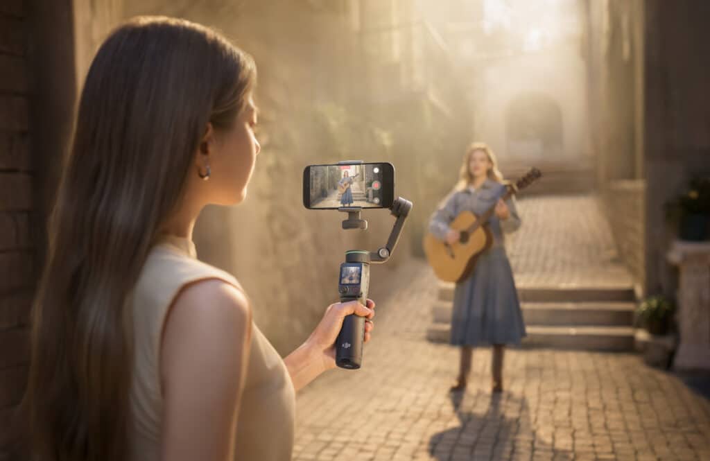 DJI Osmo Mobile 8P: Neuer Gimbal mit professionellem Framing und Tracking