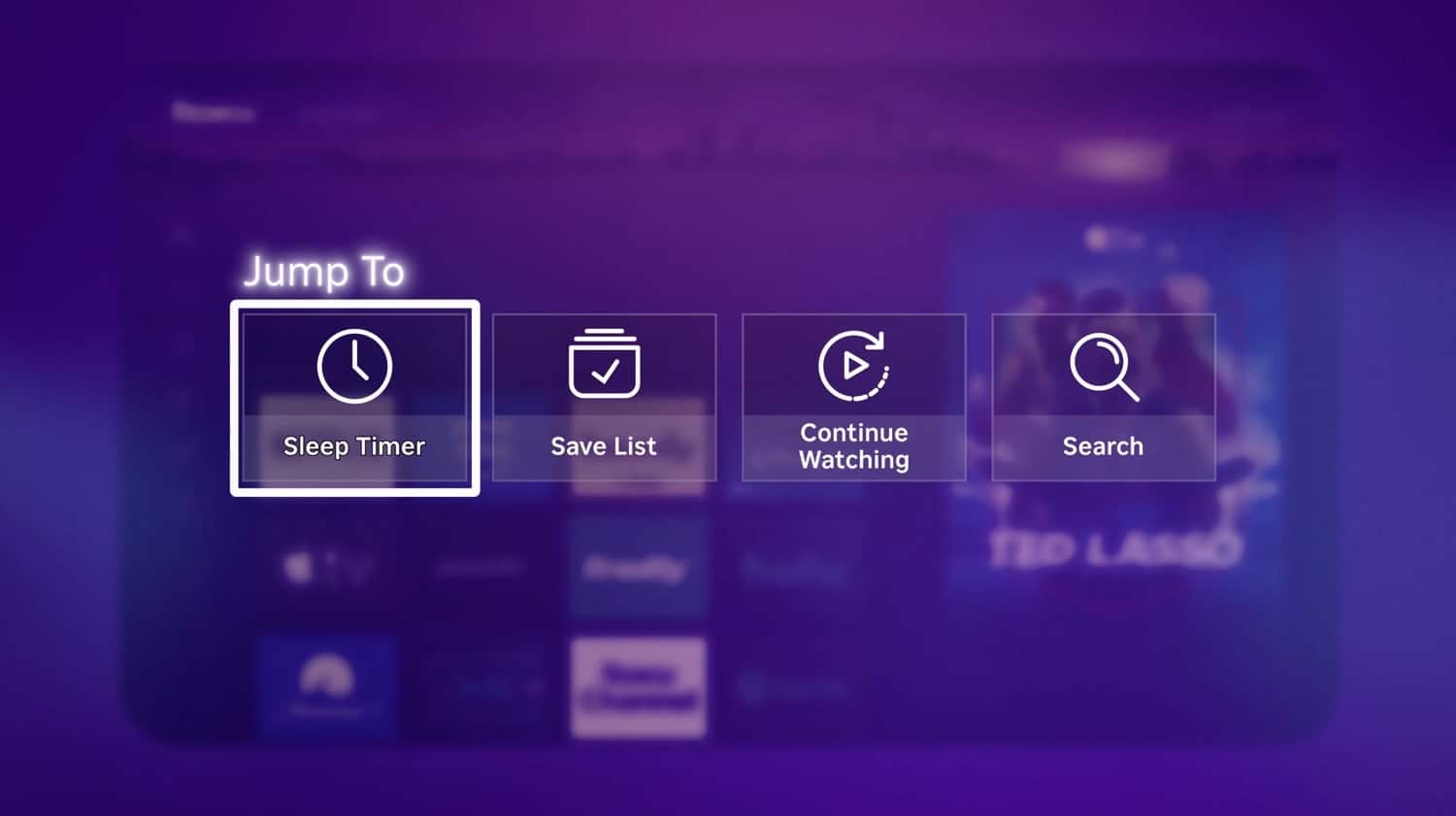 Schnellzugriffe im neuen Roku Startbildschirm