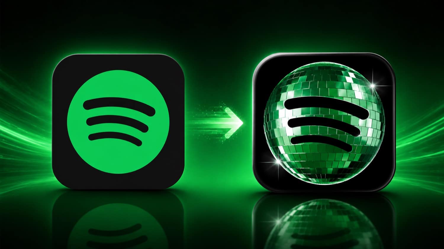 Spotify altes und neues Icon