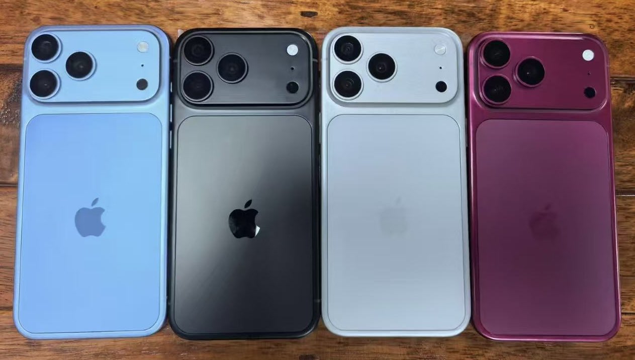 iPhone 17 Pro in Orange.