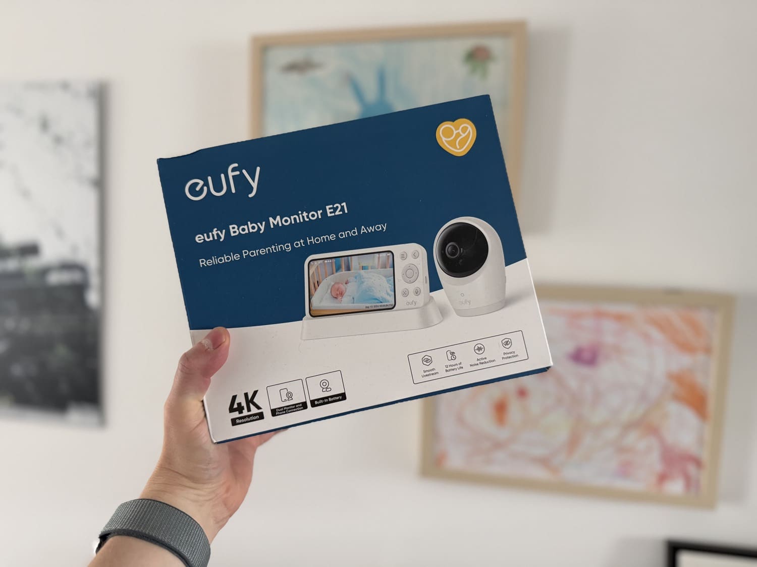 <span class="entry-title-primary">Eufy Baby Monitor E21 mit 4K-Auflösung, Bildschirm und App ausprobiert</span> <span class="entry-subtitle">Babyphone mit vielen Features</span>