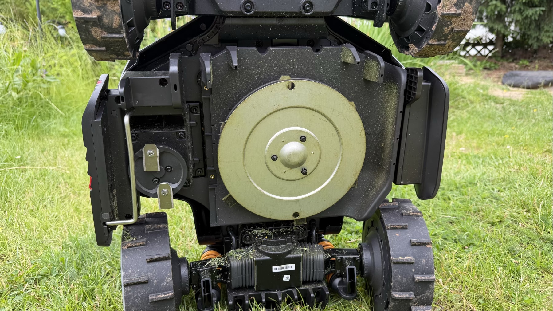 Kantenmodul des Roborock RockMow Z1