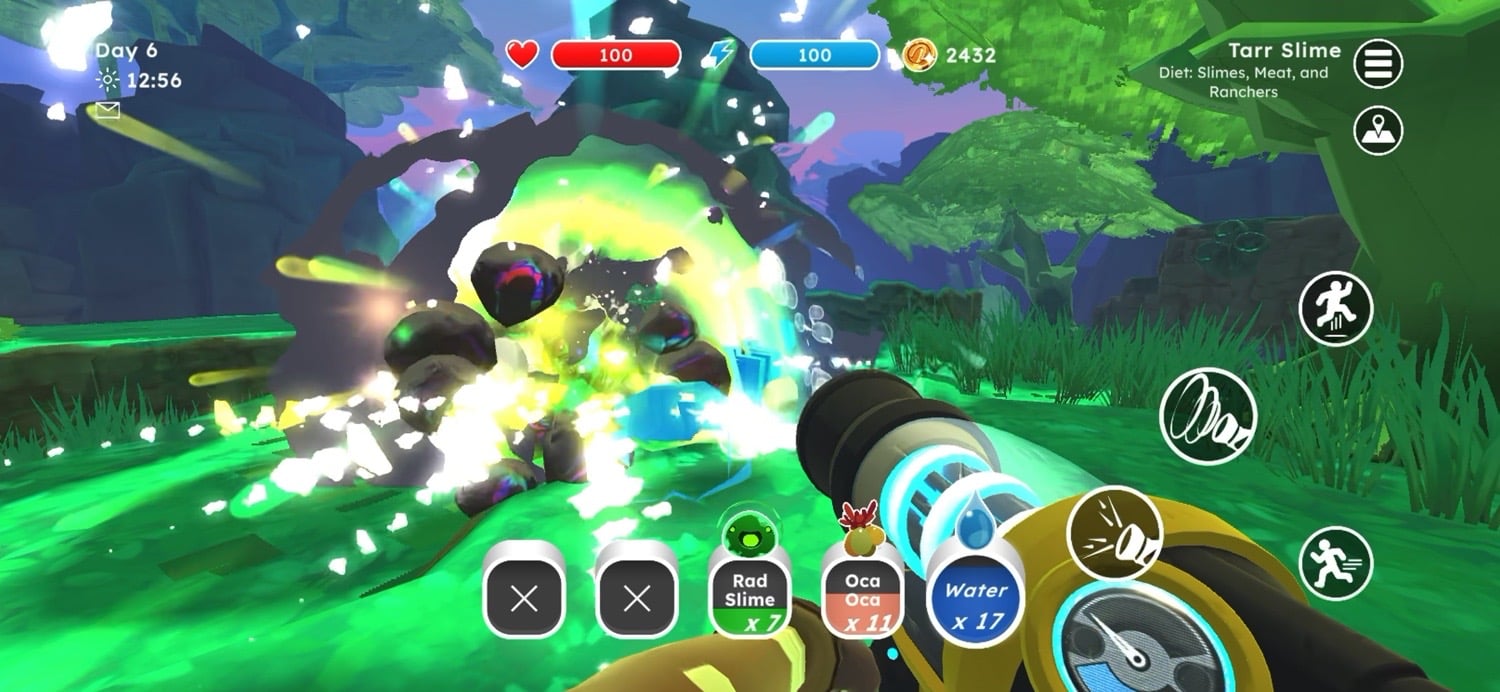 Screenshot aus Slime Rancher