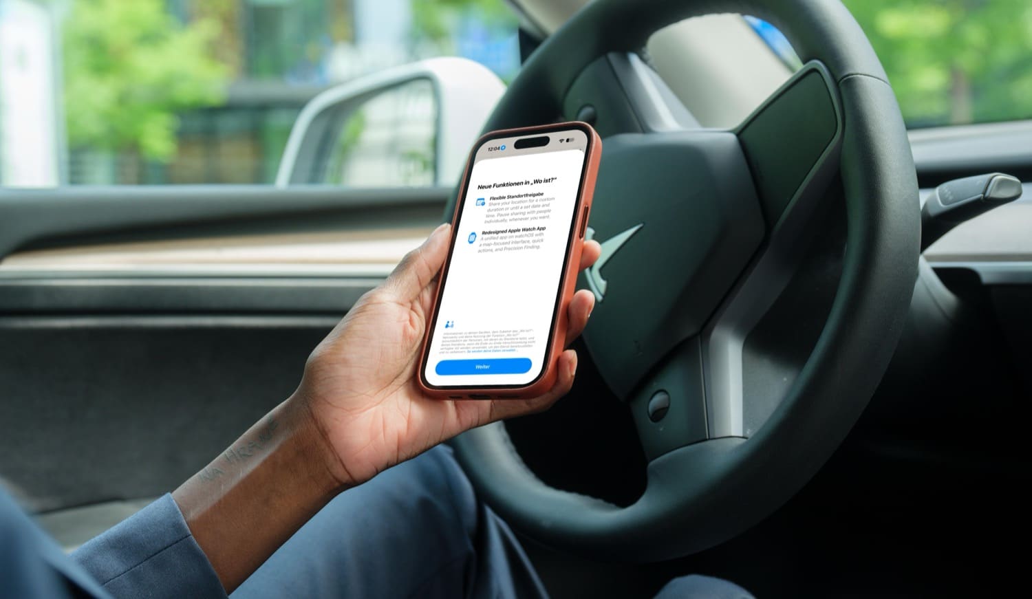 iPhone im Auto