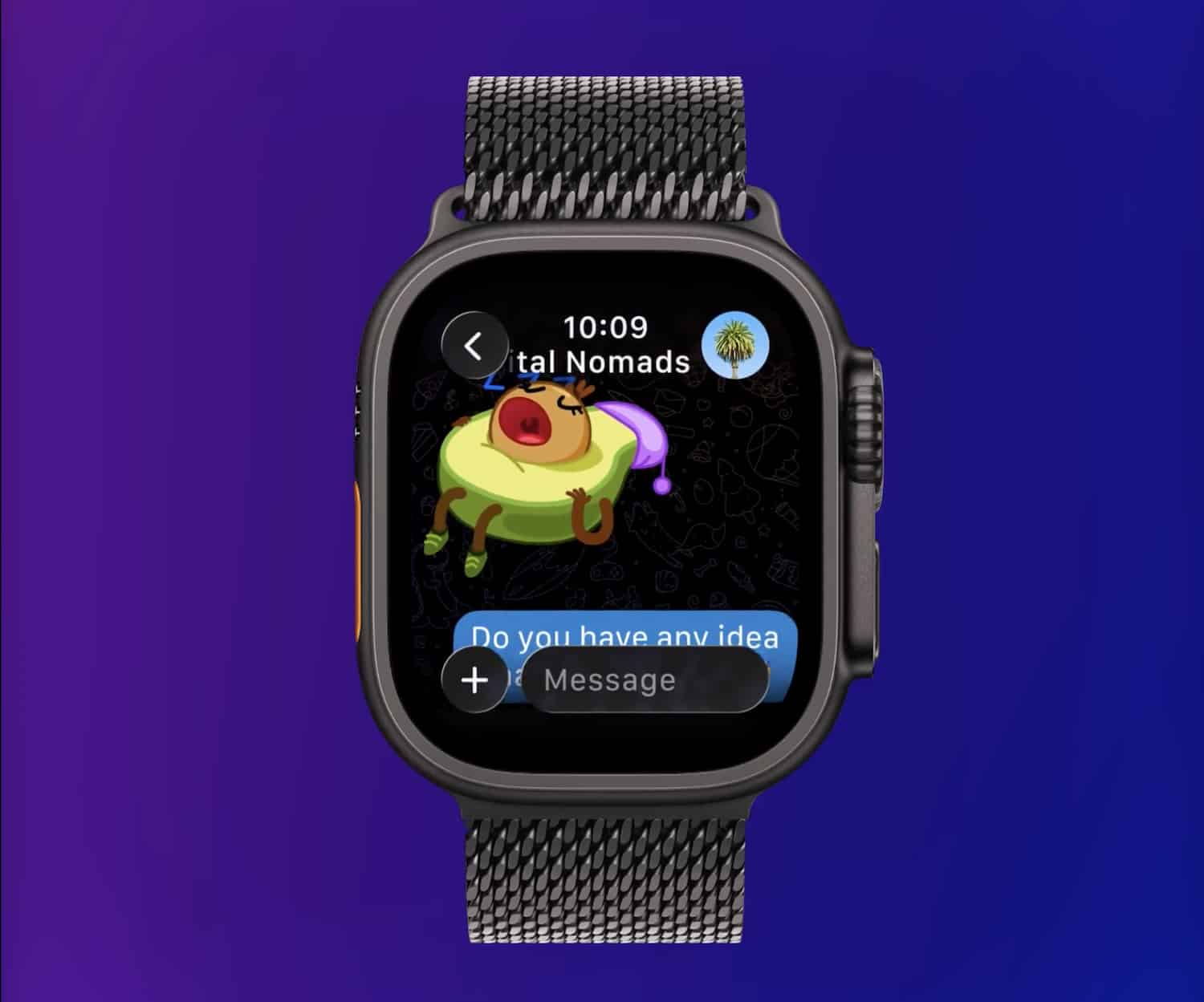Telegram auf der Apple Watch
