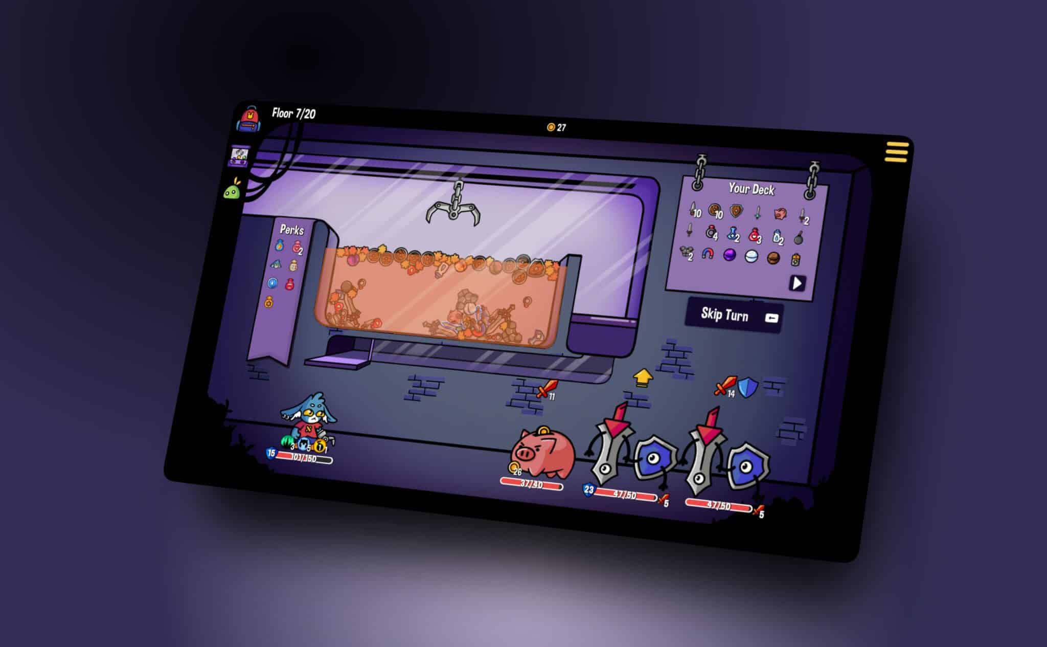 <span class="entry-title-primary">Dungeon Clawler+: Neues Roguelike-Game neu bei Apple Arcade</span> <span class="entry-subtitle">Ein ständiger Kampf mit einer Greifmaschine</span>