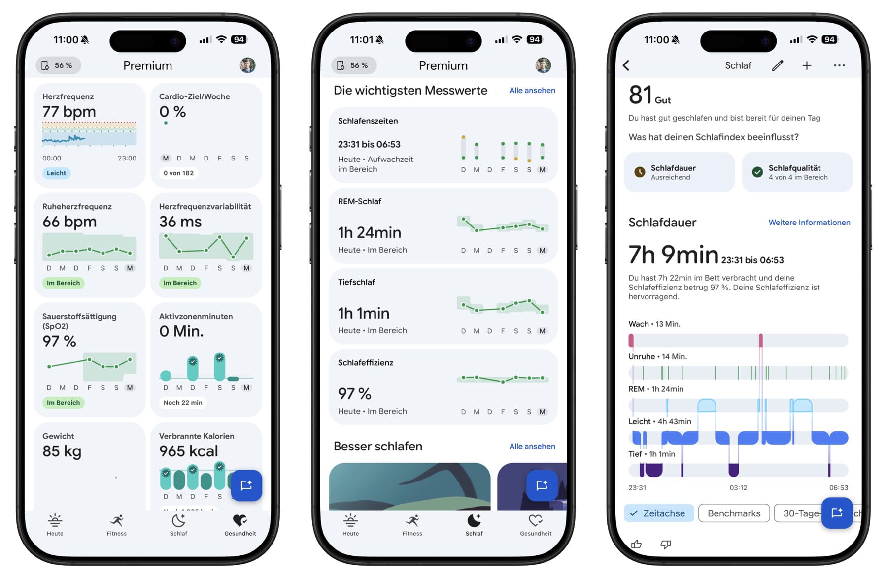 App für Fitbit Air