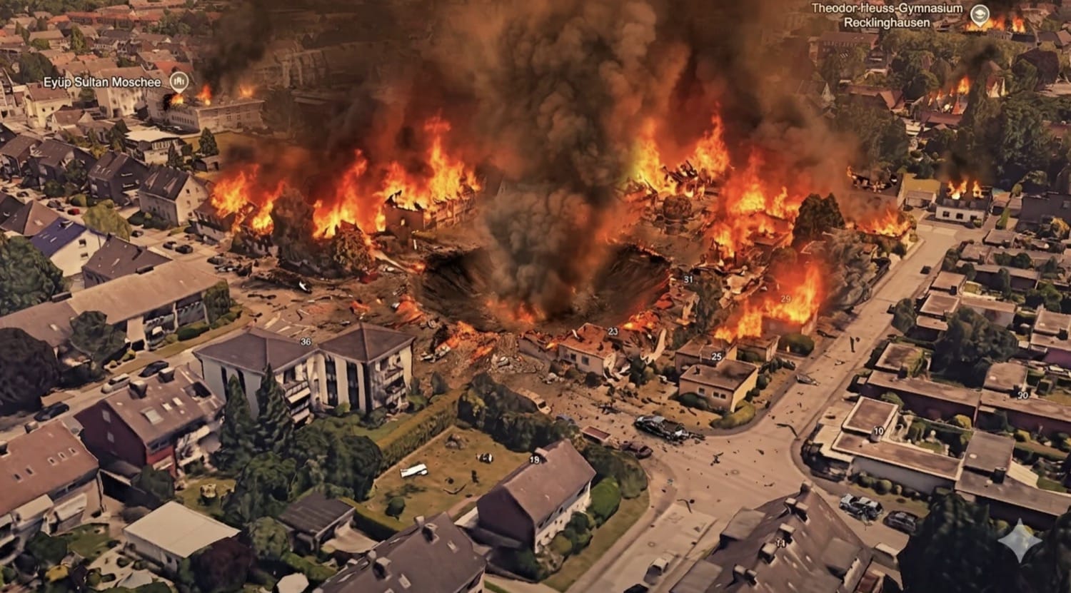 Weltuntergang mit Google Earth
