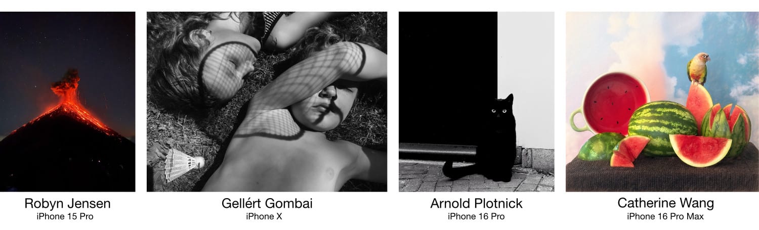 Vier Gewinner-Fotos der IPPAwards 2026