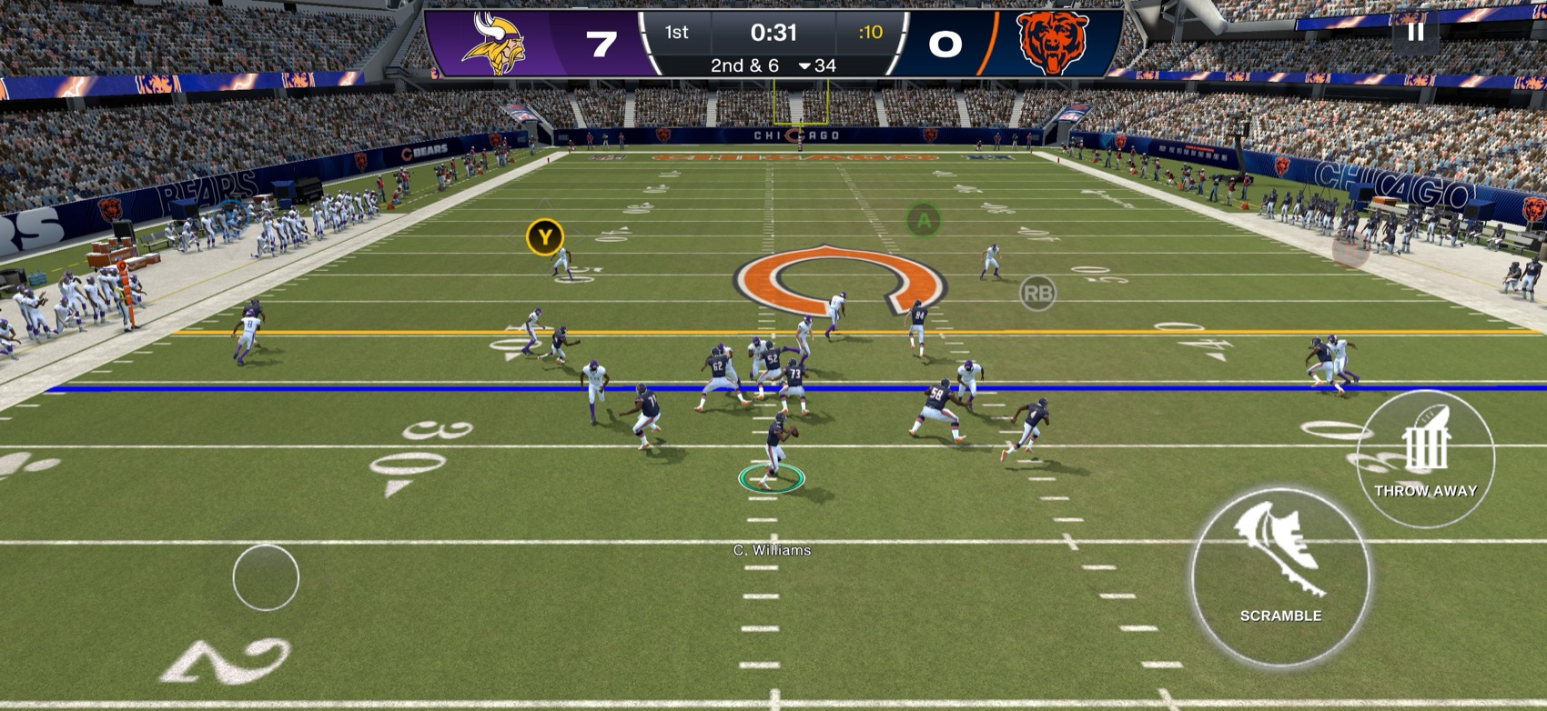 Gameplay von Madden NFL 27