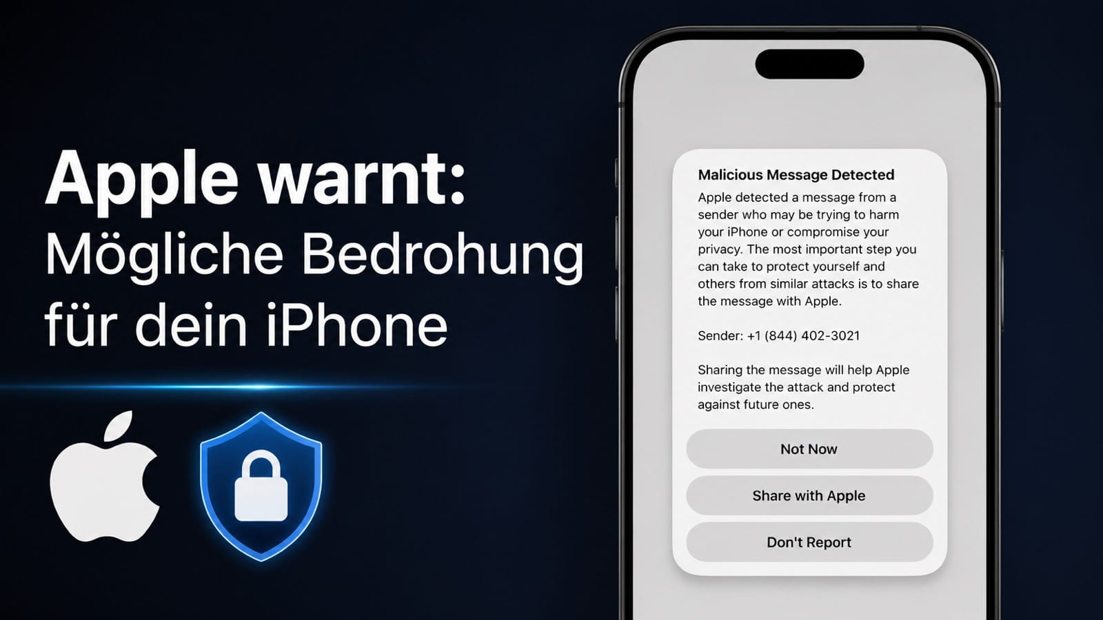 iOS 26.6 mit iMessage-Warnung