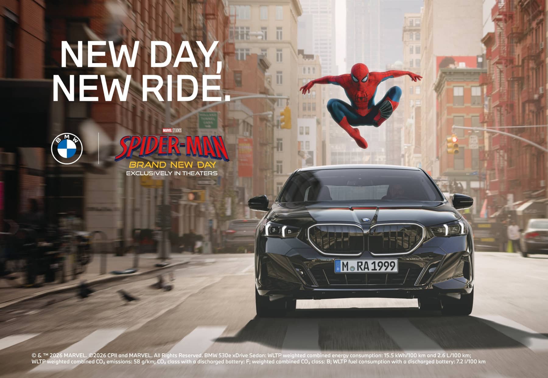 BMW und Spider-Man