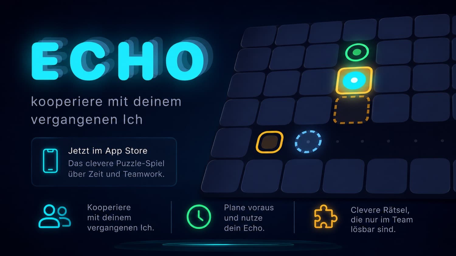 <span class="entry-title-primary">Echo: Tolles Puzzle-Spiel aus deutscher Entwicklung</span> <span class="entry-subtitle">Gratis mit freiwilligen In-App-Käufen</span>