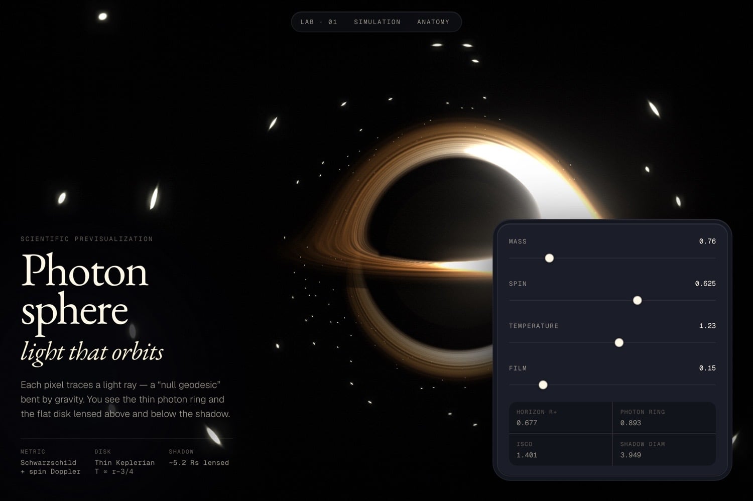Screenshot von Metas Muse Code