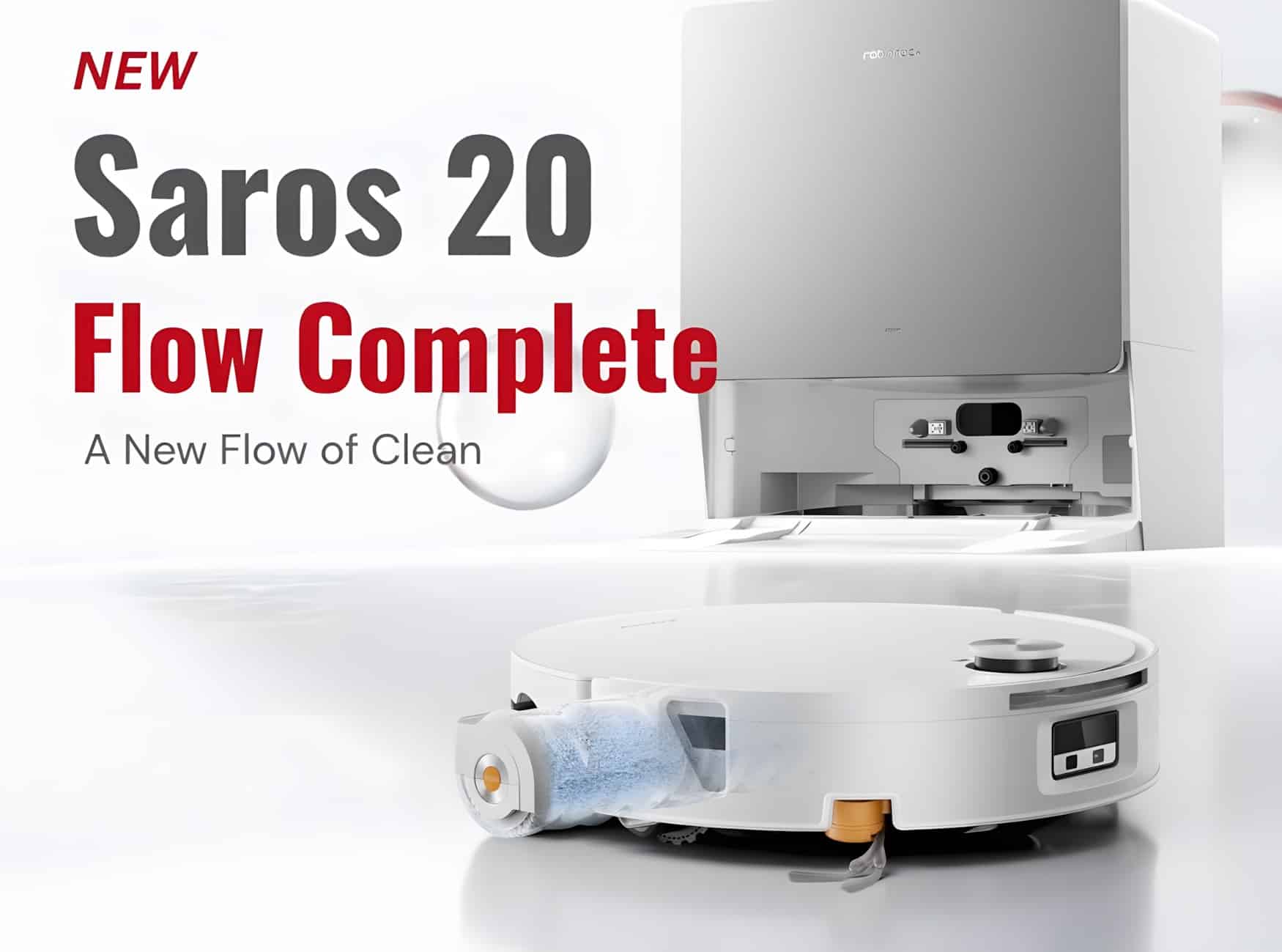Leak: Das können Roborock Saros 20 Flow Complete & F25 Pro Turbo