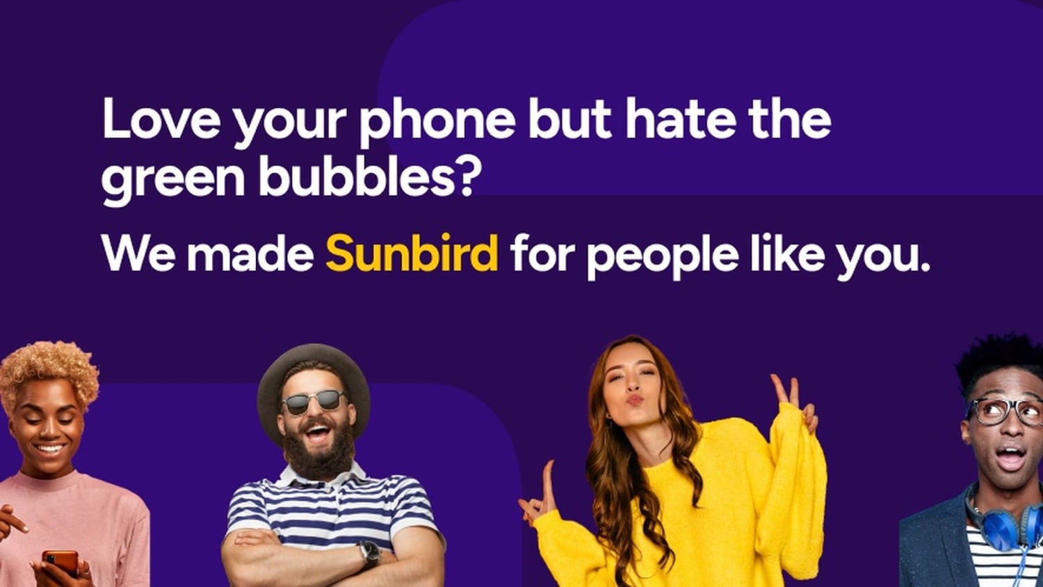 Sunbird Banner für Android