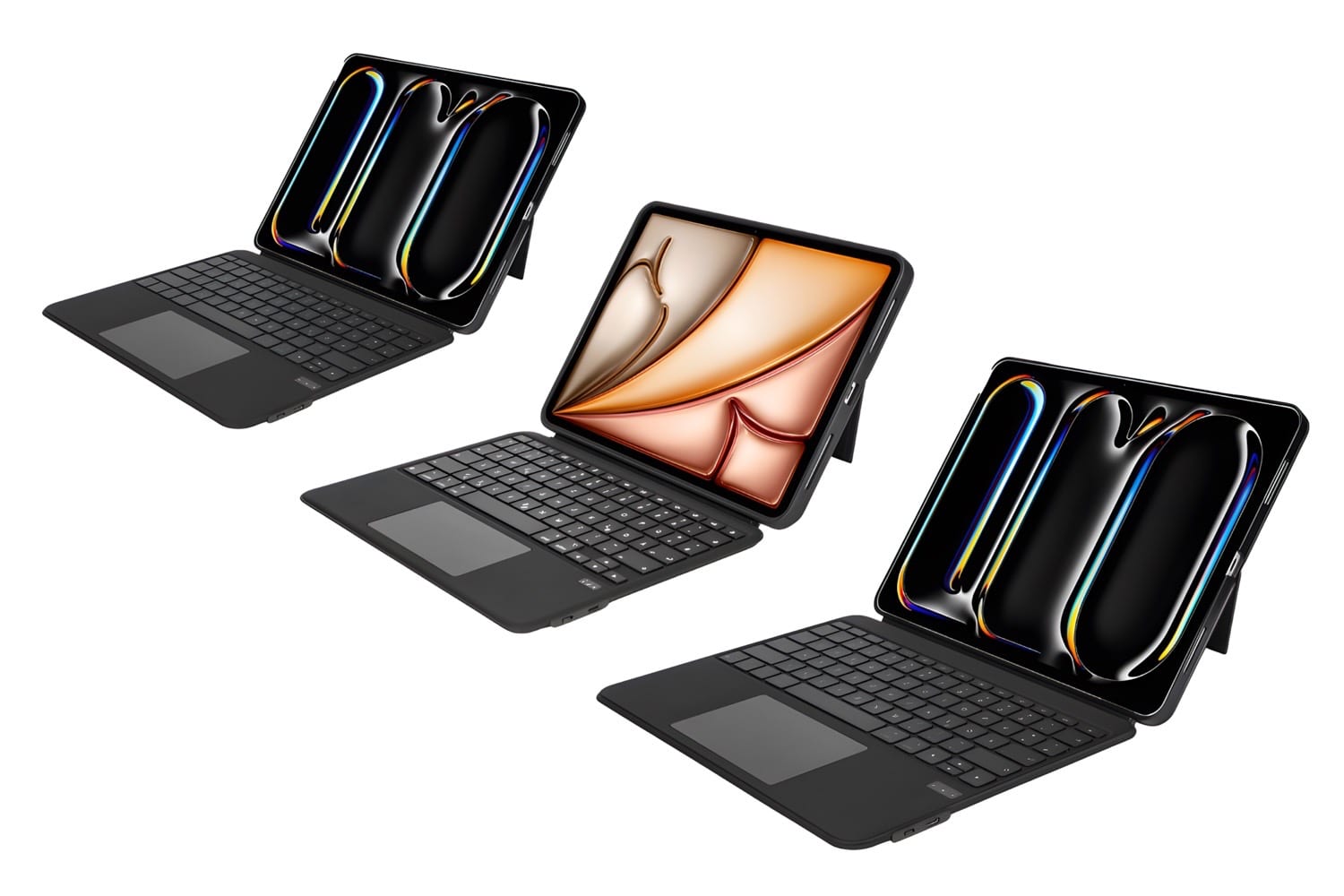 Decoded Tastaturcase für drei verschiedene iPad-Modelle