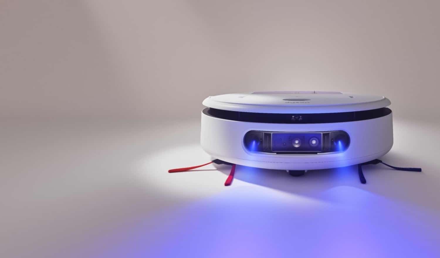 Dyson R3 Nurovi auf einem weißen Boden