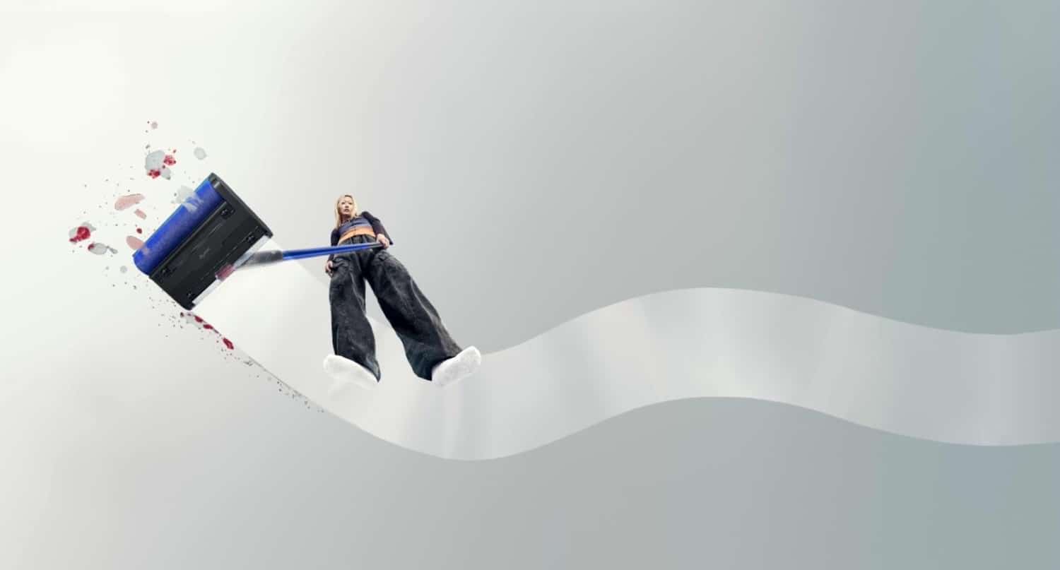 Dyson W1 PencilWash von unten gesehen
