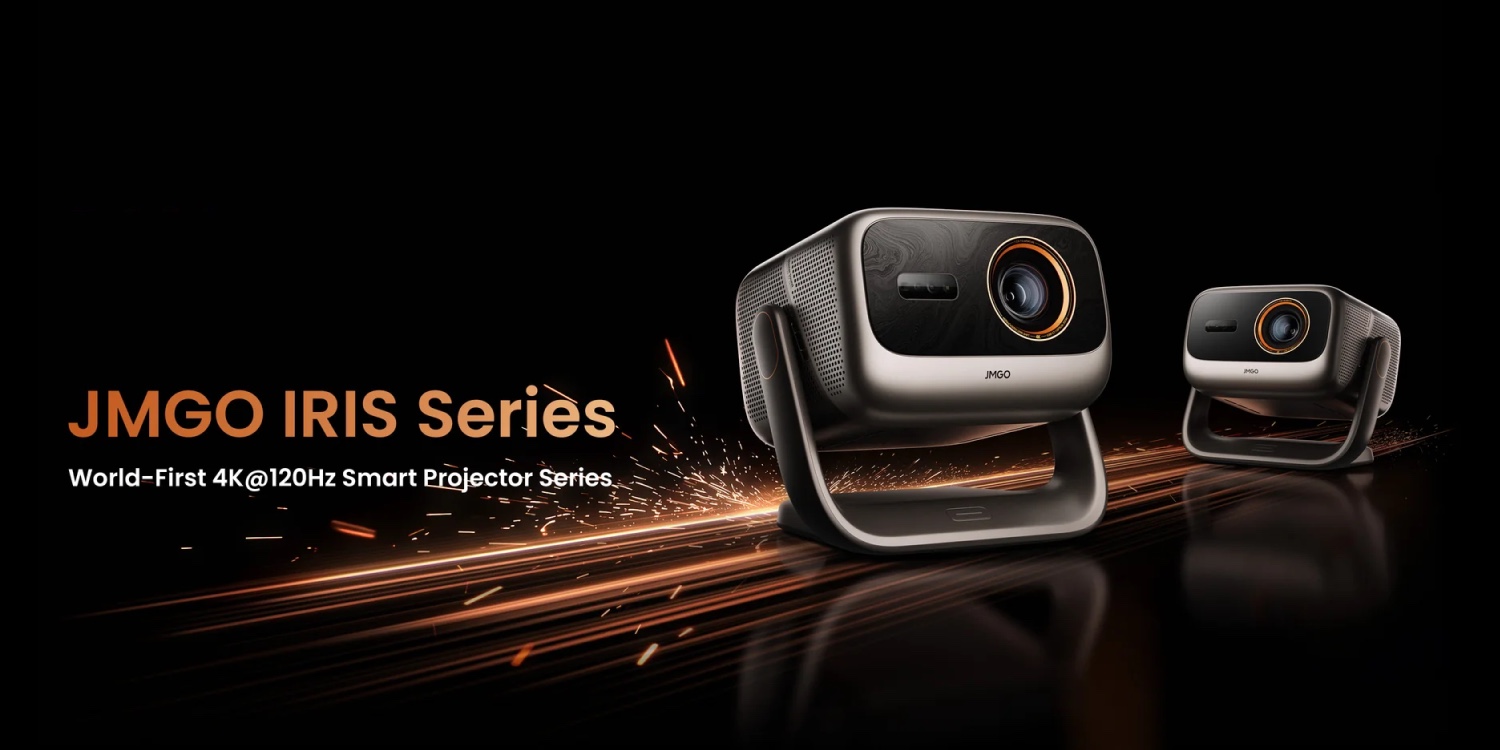 <span class="entry-title-primary">JMGO Iris: Neue Smart Projektor-Reihe mit 4K@120Hz feiert Weltpremiere auf der IFA</span> <span class="entry-subtitle">Laserlicht und ordentlich Kontrast</span>