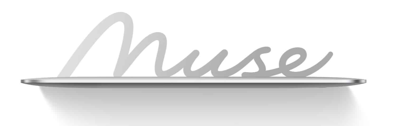 Seitenansicht der Lexar Muse SSD mit gleichnamigem Schriftzug darüber