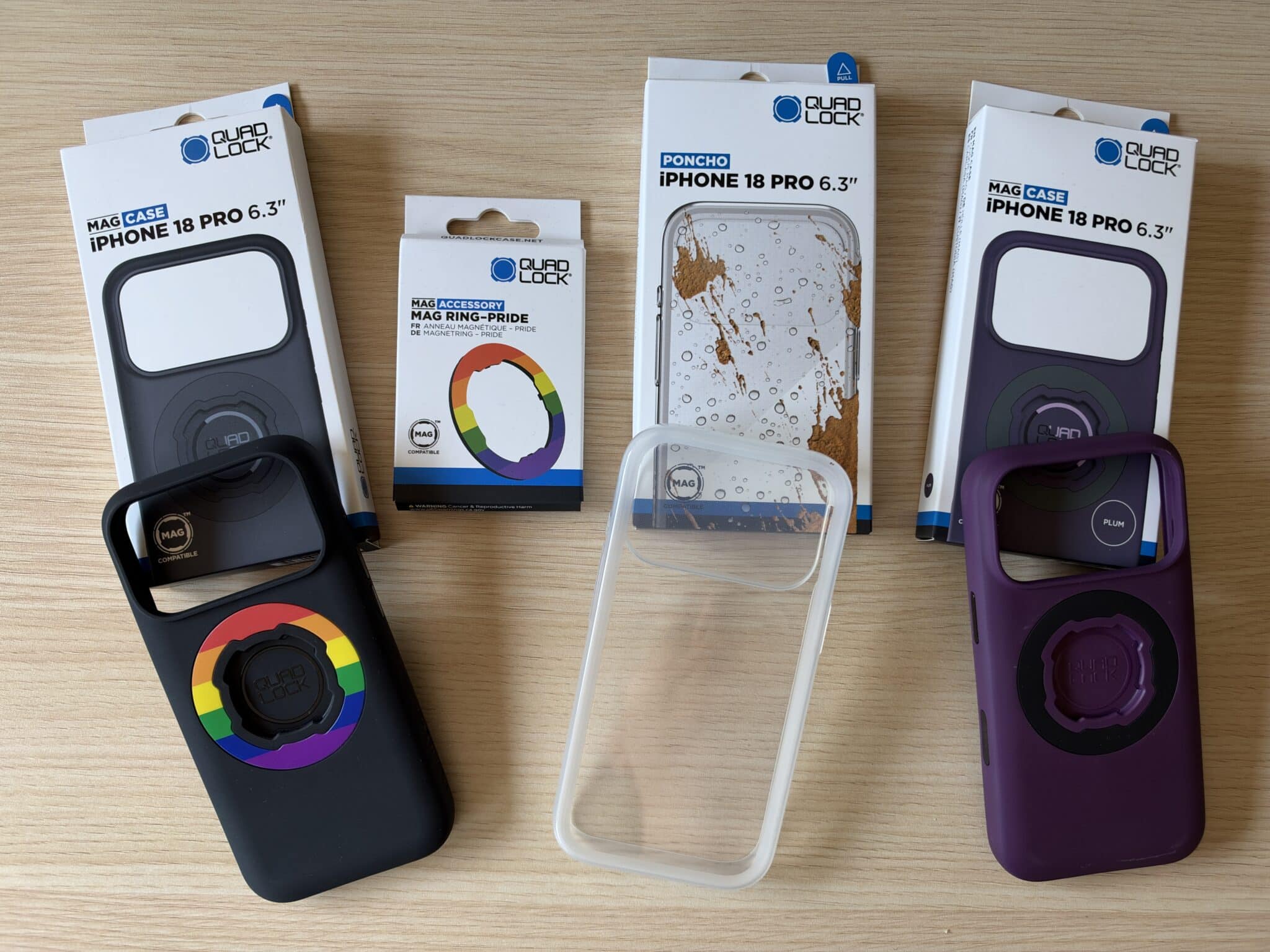 <span class="entry-title-primary">QuadLock-Case für das iPhone 18 Pro: Mein unverzichtbarer Begleiter bei Radtouren</span> <span class="entry-subtitle">Vier Farben für die neue iPhone-Generation</span>