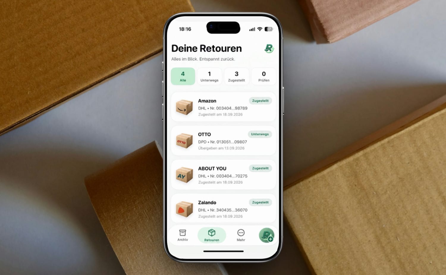 <span class="entry-title-primary">RetourMe: Kostenlose iPhone-App bringt Ordnung ins Retouren-Chaos</span> <span class="entry-subtitle">Wenn der Rücksendebeleg plötzlich verschwunden ist</span>