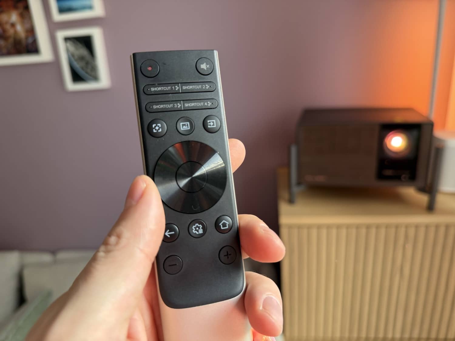 Fernbedienung des XGIMI Titan Noir Ultra Max