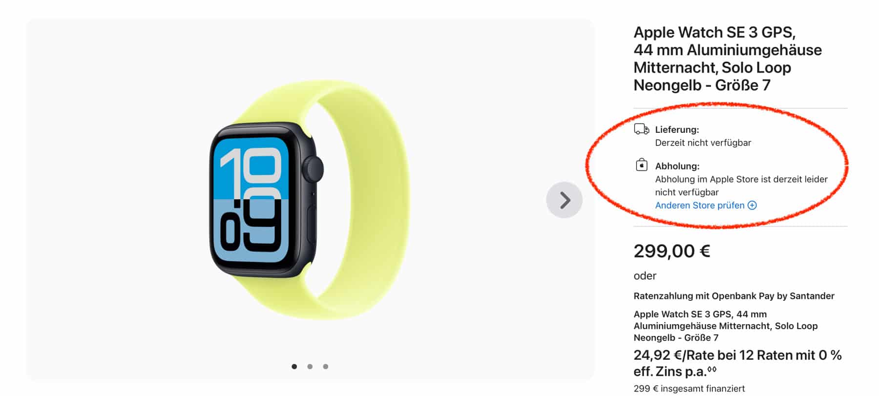 Apple Watch SE 3