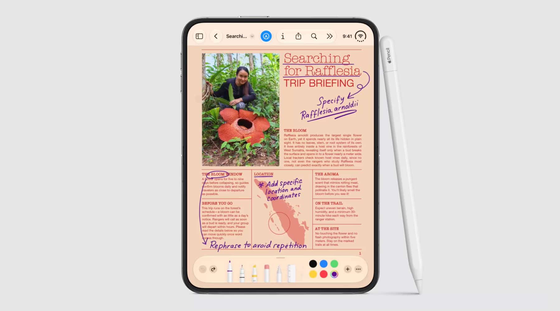 Apple Pencil mit USB-C Icon