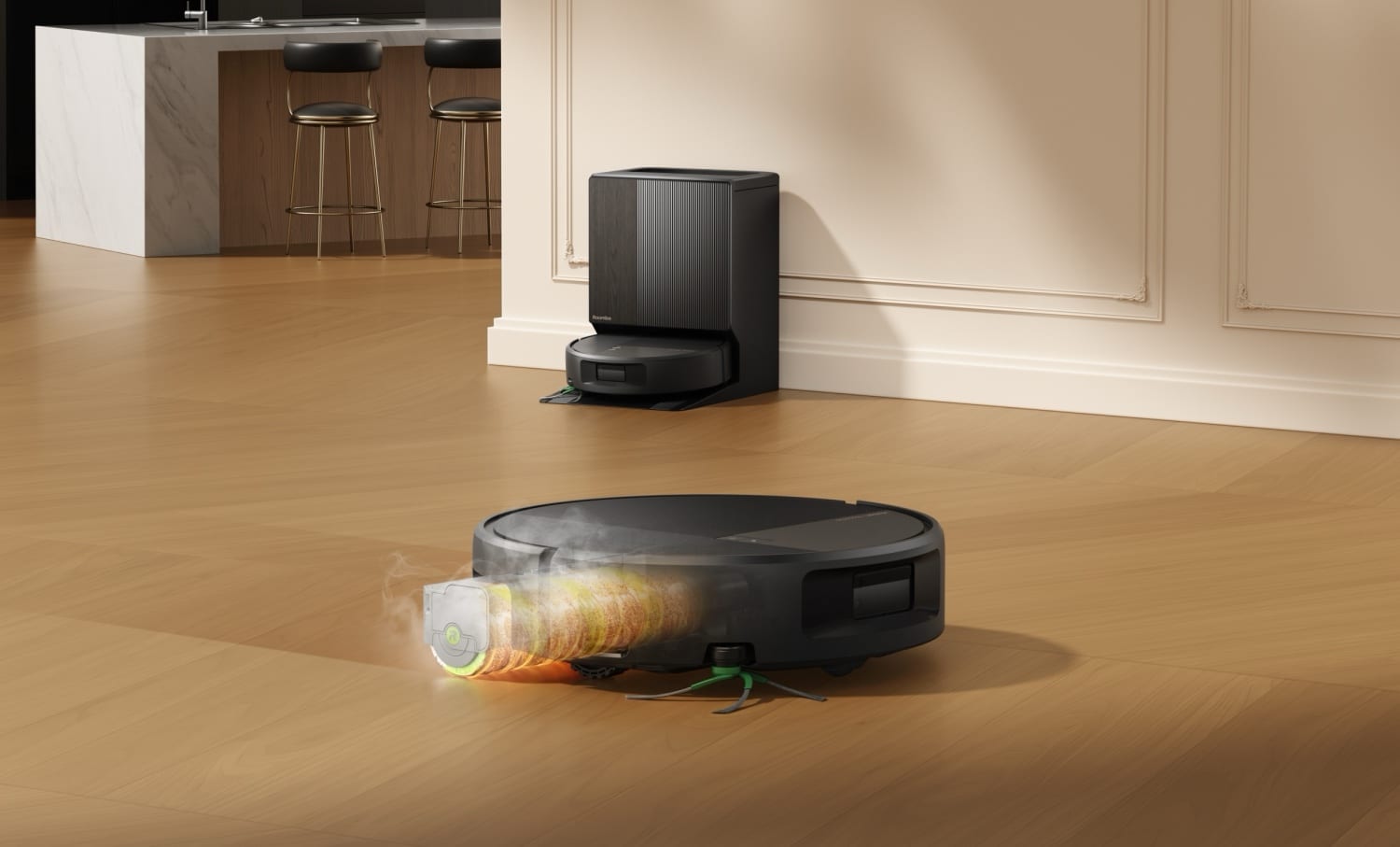 <span class="entry-title-primary">Roomba Max 875 Combo: iRobot bringt 35.000 Pa und beheiztes Wischen ins Wohnzimmer</span> <span class="entry-subtitle">Mehr Power für den Teppich und Co.</span>