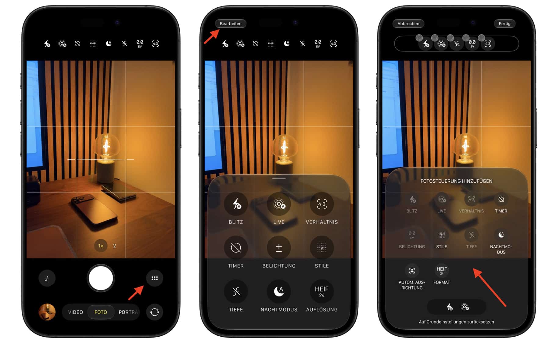 Kamera-App in iOS 27