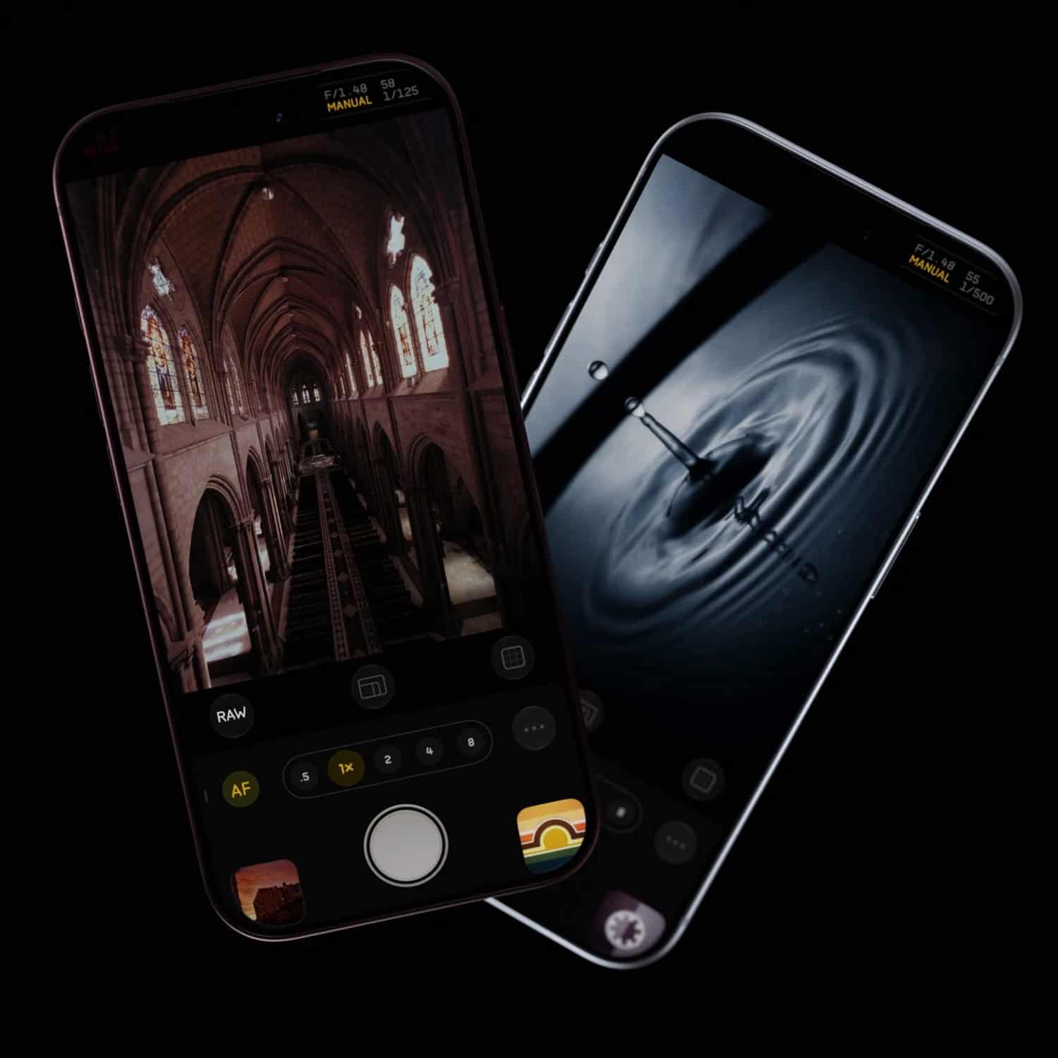 Zwei neue Looks in Halide v3.2: Dawn und Quicksilver