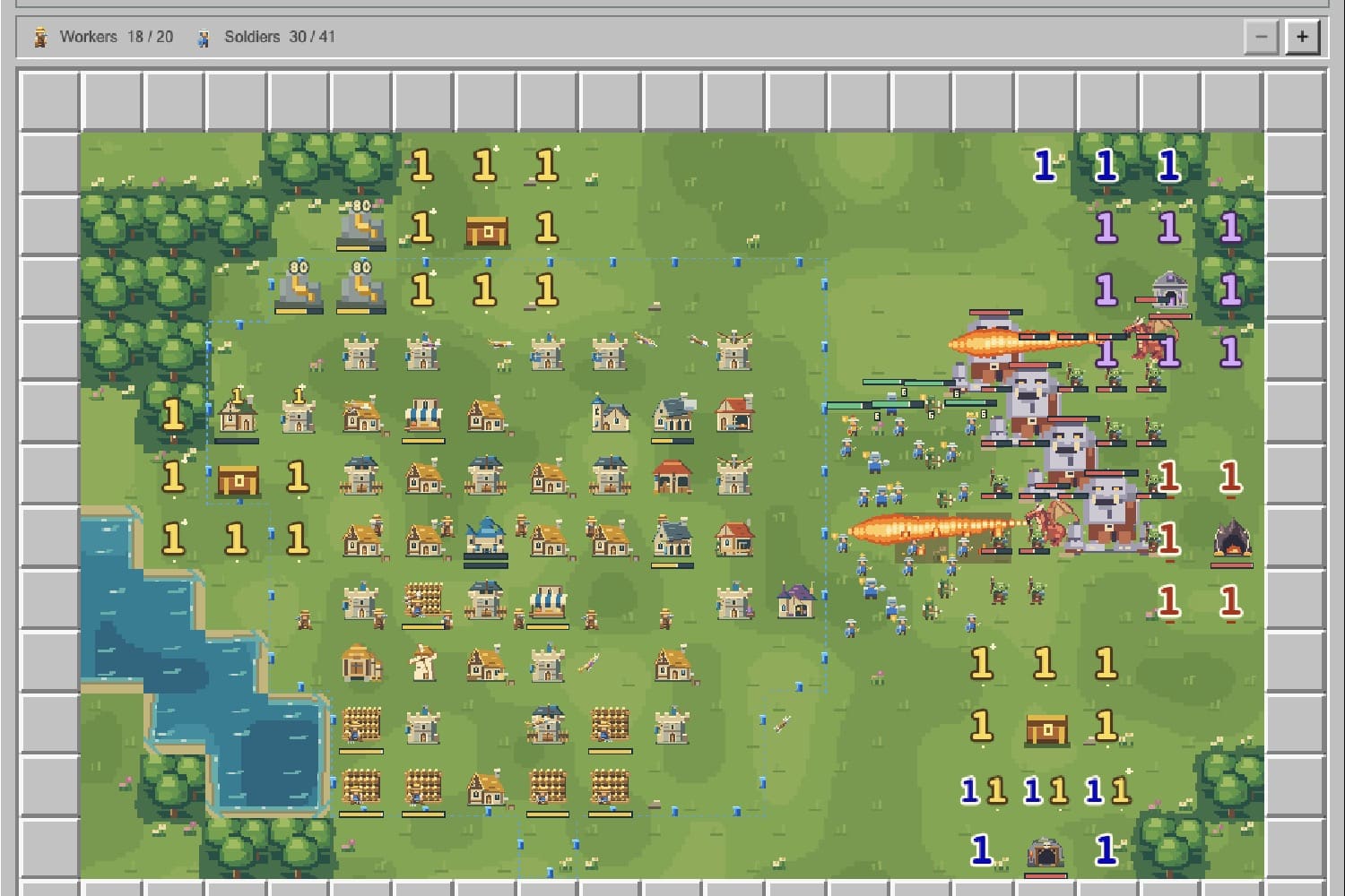 Wilde Kämpfe in Keepsweeper