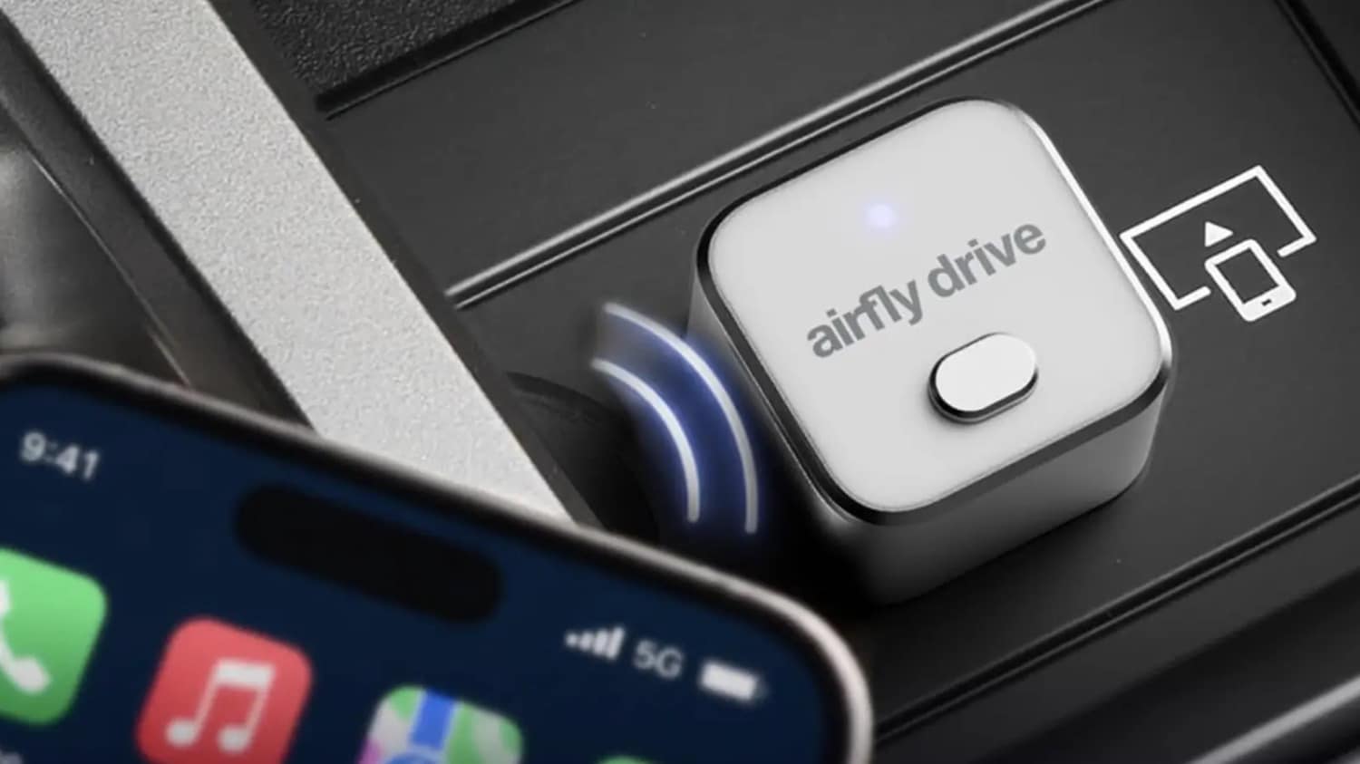 <span class="entry-title-primary">Twelve South AirFly Drive: Wireless CarPlay per Knopfdruck</span> <span class="entry-subtitle">Einmal koppeln, danach automatisch verbinden</span>